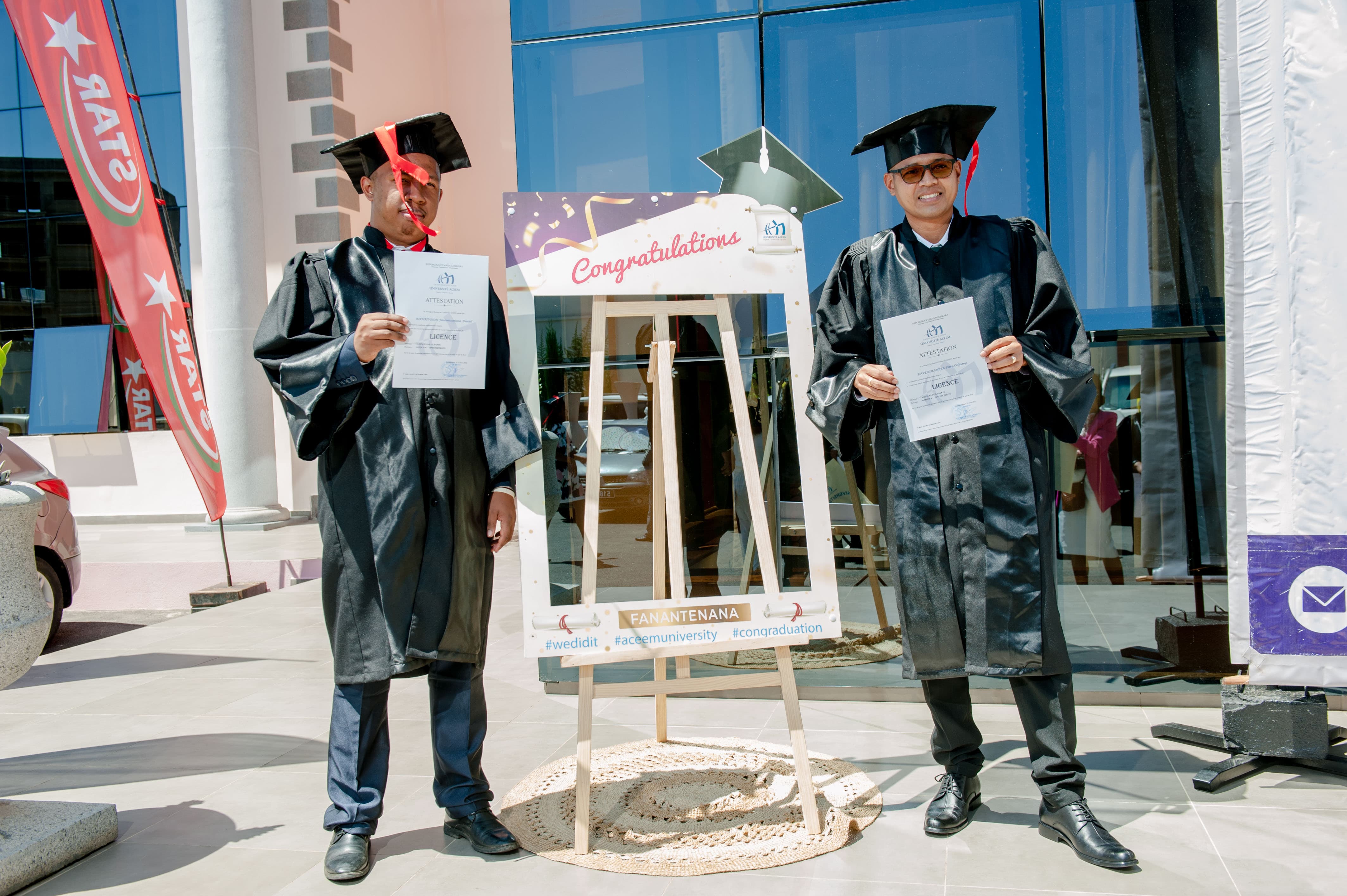Sortie de promotion de l'université Aceem
